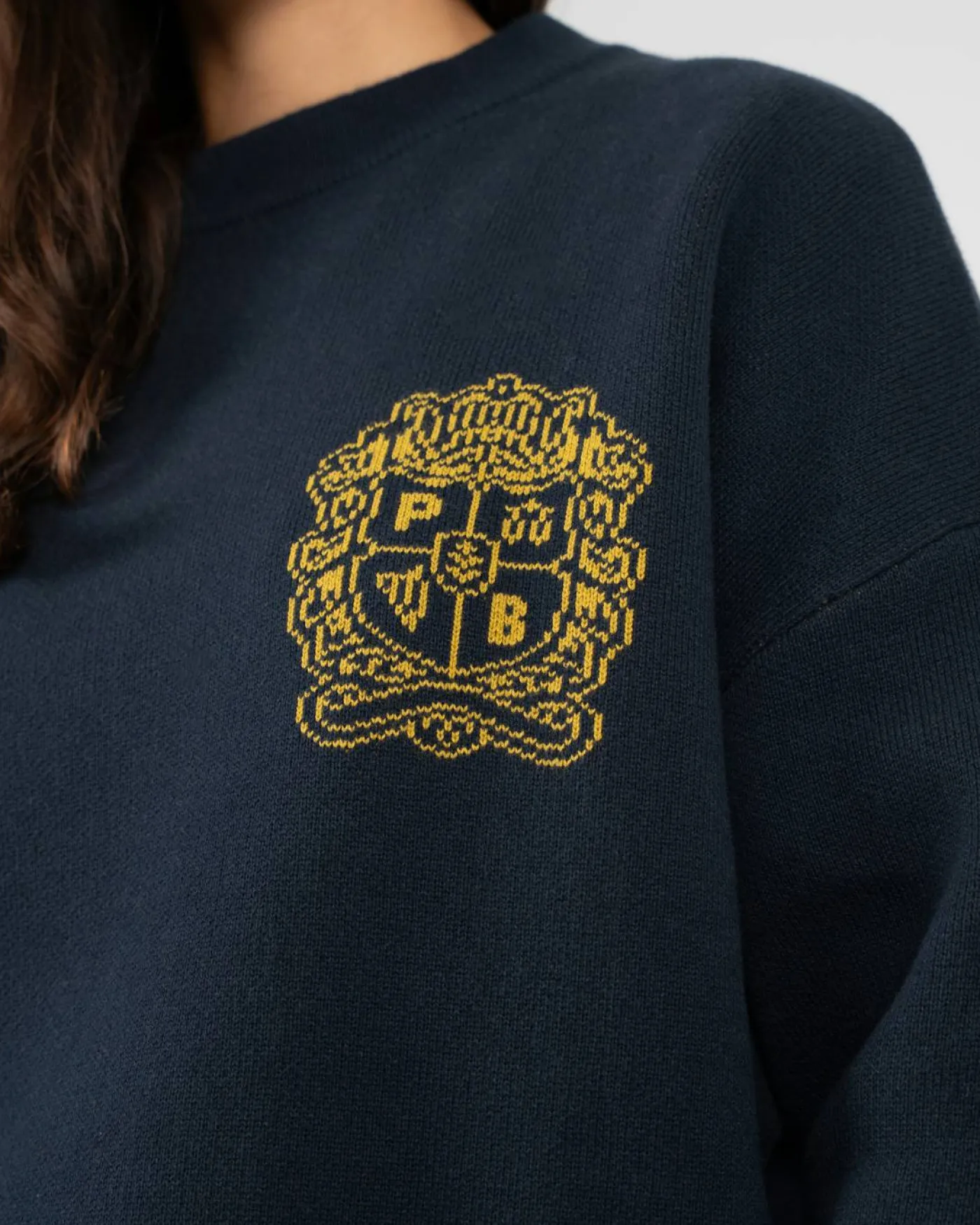 Sweatshirt "Emblem Knit"
