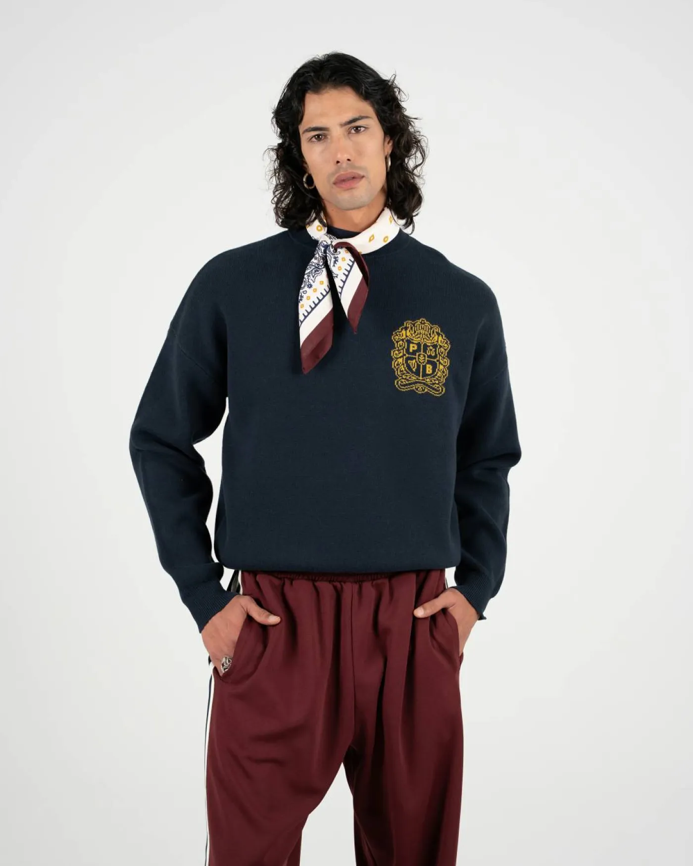 Sweatshirt "Emblem Knit"