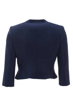 Taillierte Jacke aus Jersey Crêpe