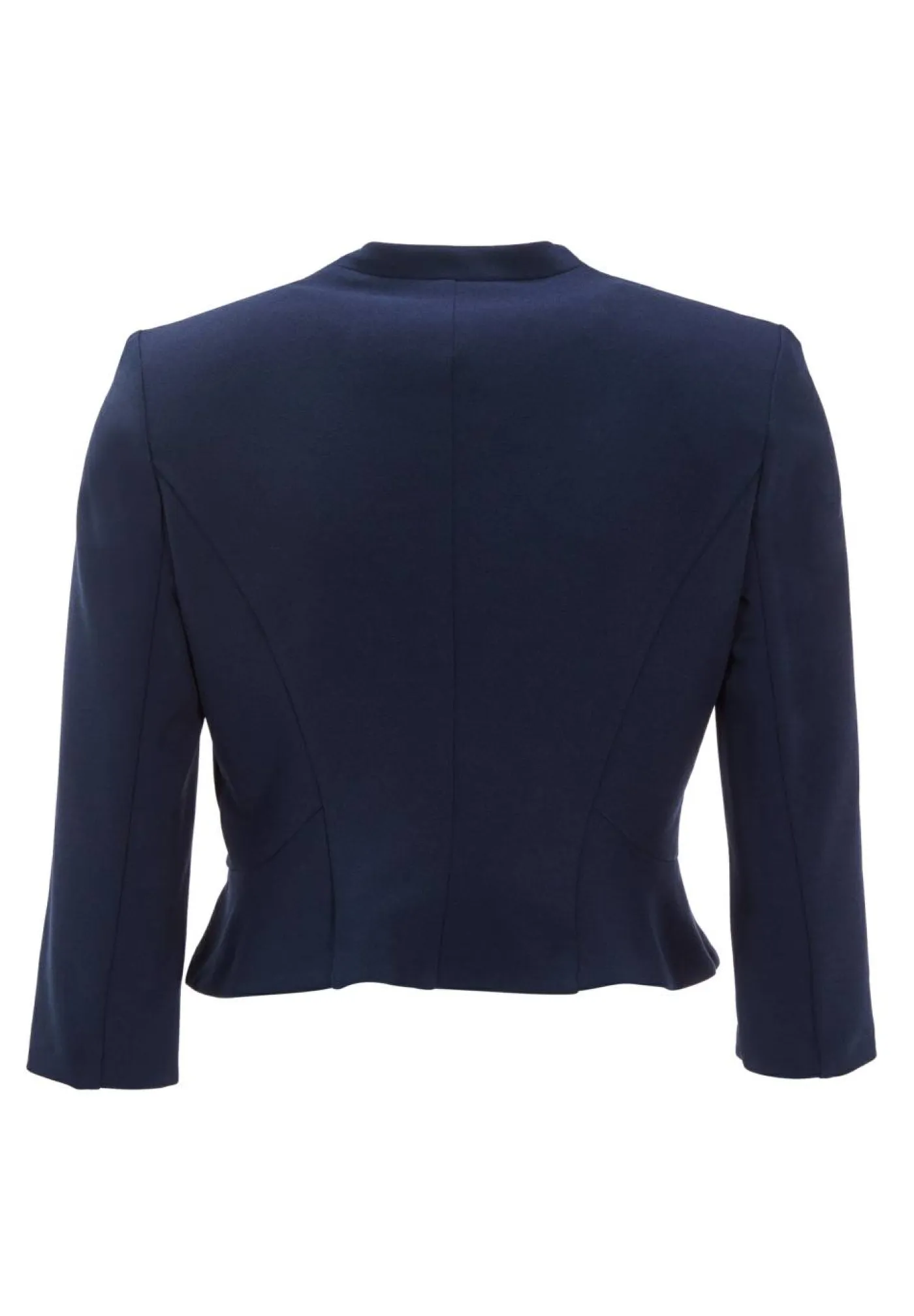 Taillierte Jacke aus Jersey Crêpe