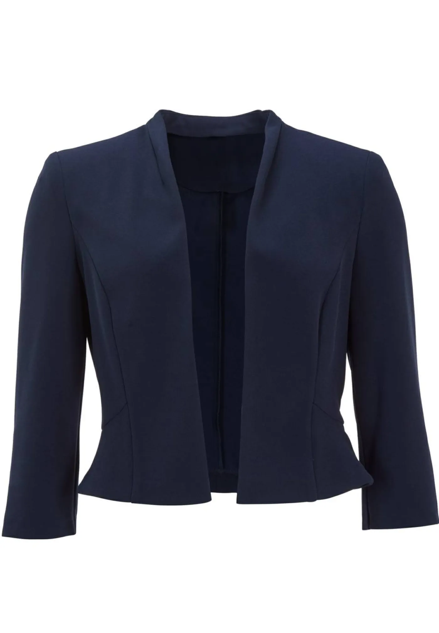 Taillierte Jacke aus Jersey Crêpe