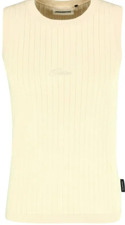 Tanktop "Knitted"