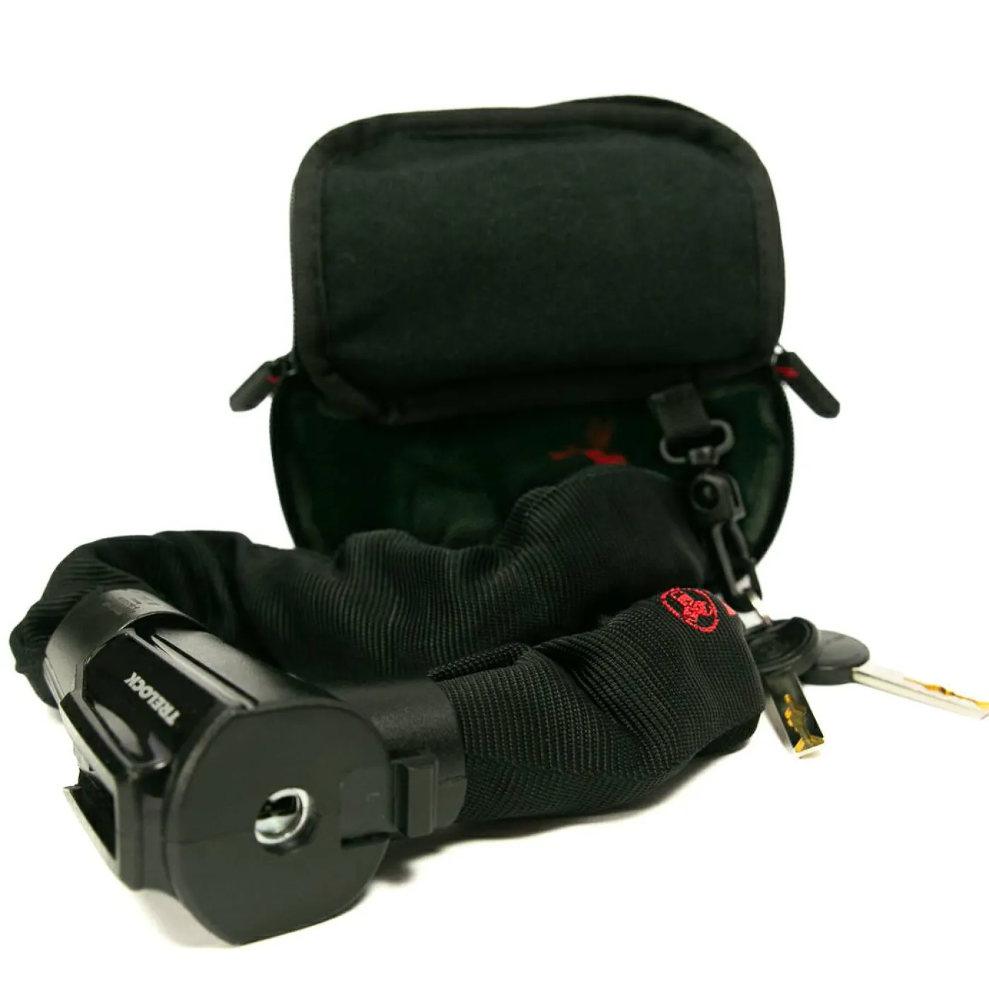 Tasche für Schlosskette mit Schlosskörper