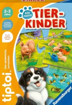 tiptoi-Puzzlespiel "Alle meine Tierkinder"