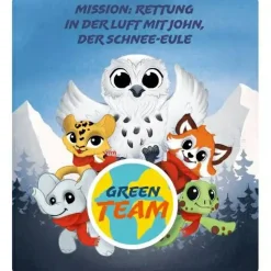 tonies-Hörfigur "Green Team - Mission Rettung aus der Luft mit John, der Schnee-Eule"