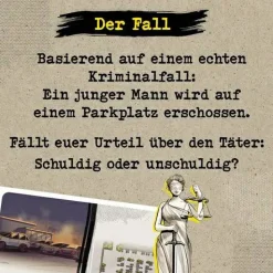 True-Crime-Rätselspiel "Die Jury: Zwei Gesichter - ein Schuss"