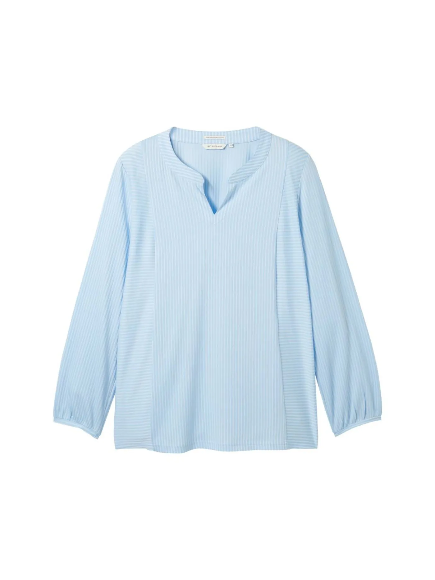 T-shirt blouse vertical stripe