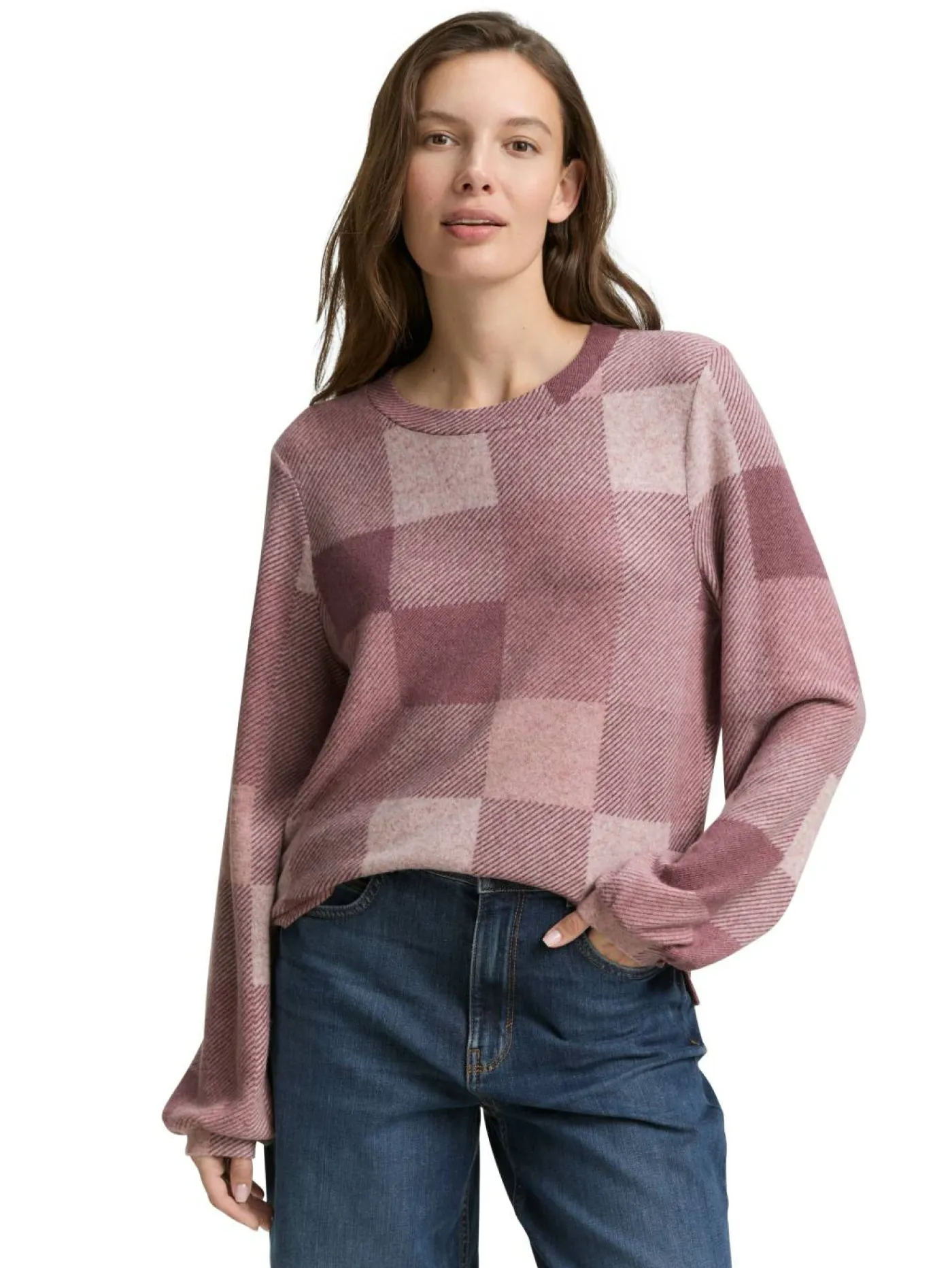 T-shirt "cosy crew neck"