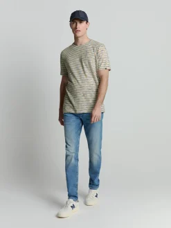 T-Shirt Crewneck Multi Coloured Melange