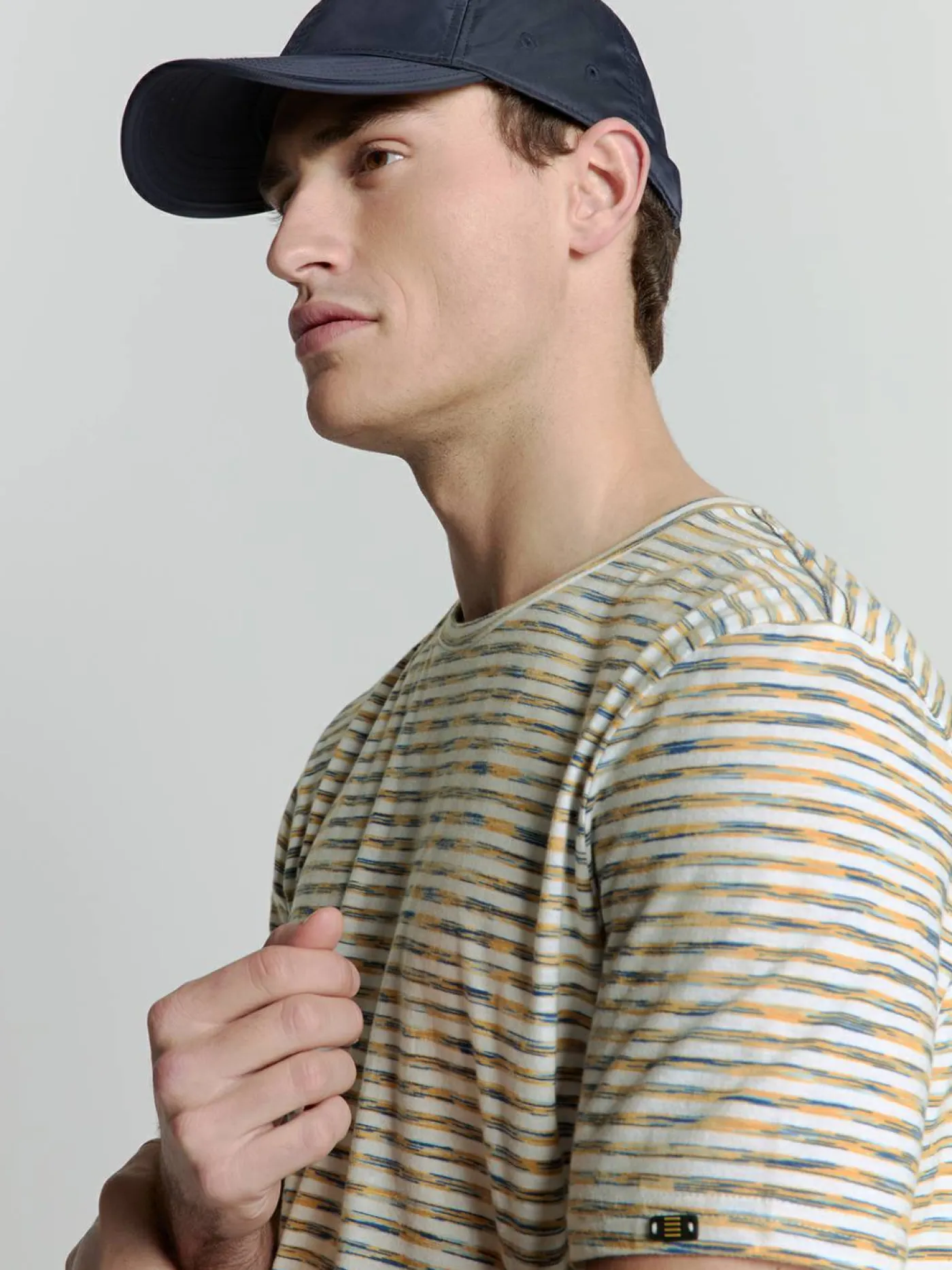 T-Shirt Crewneck Multi Coloured Melange
