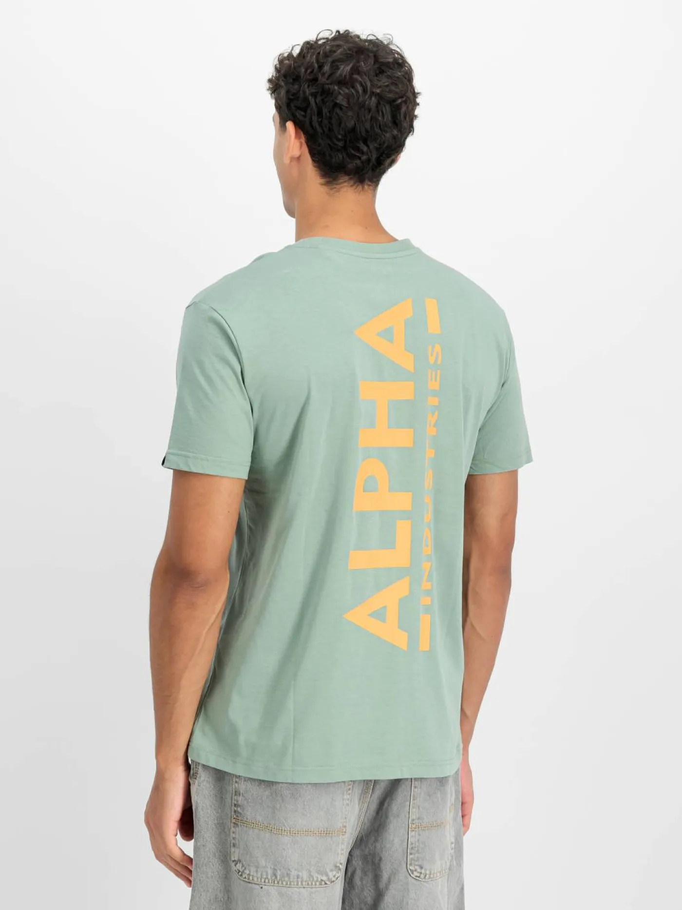 T-Shirt mit Backprint