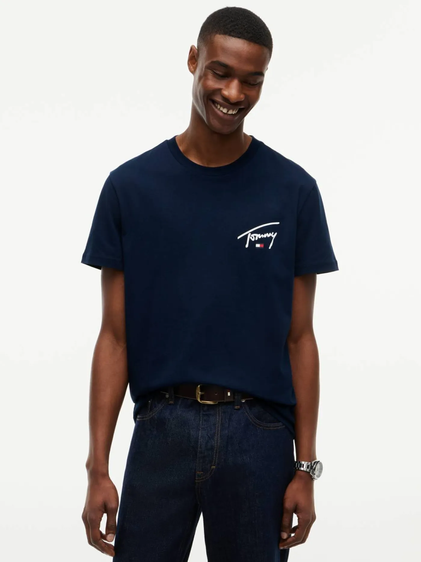 T-Shirt "TJMSLIMSIGNATURECHESTTEEEXT"
