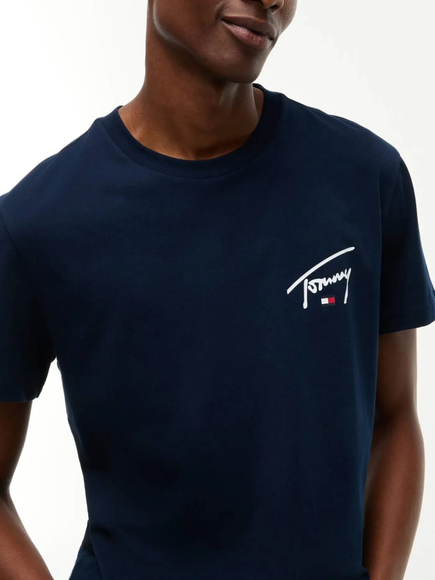 T-Shirt "TJMSLIMSIGNATURECHESTTEEEXT"