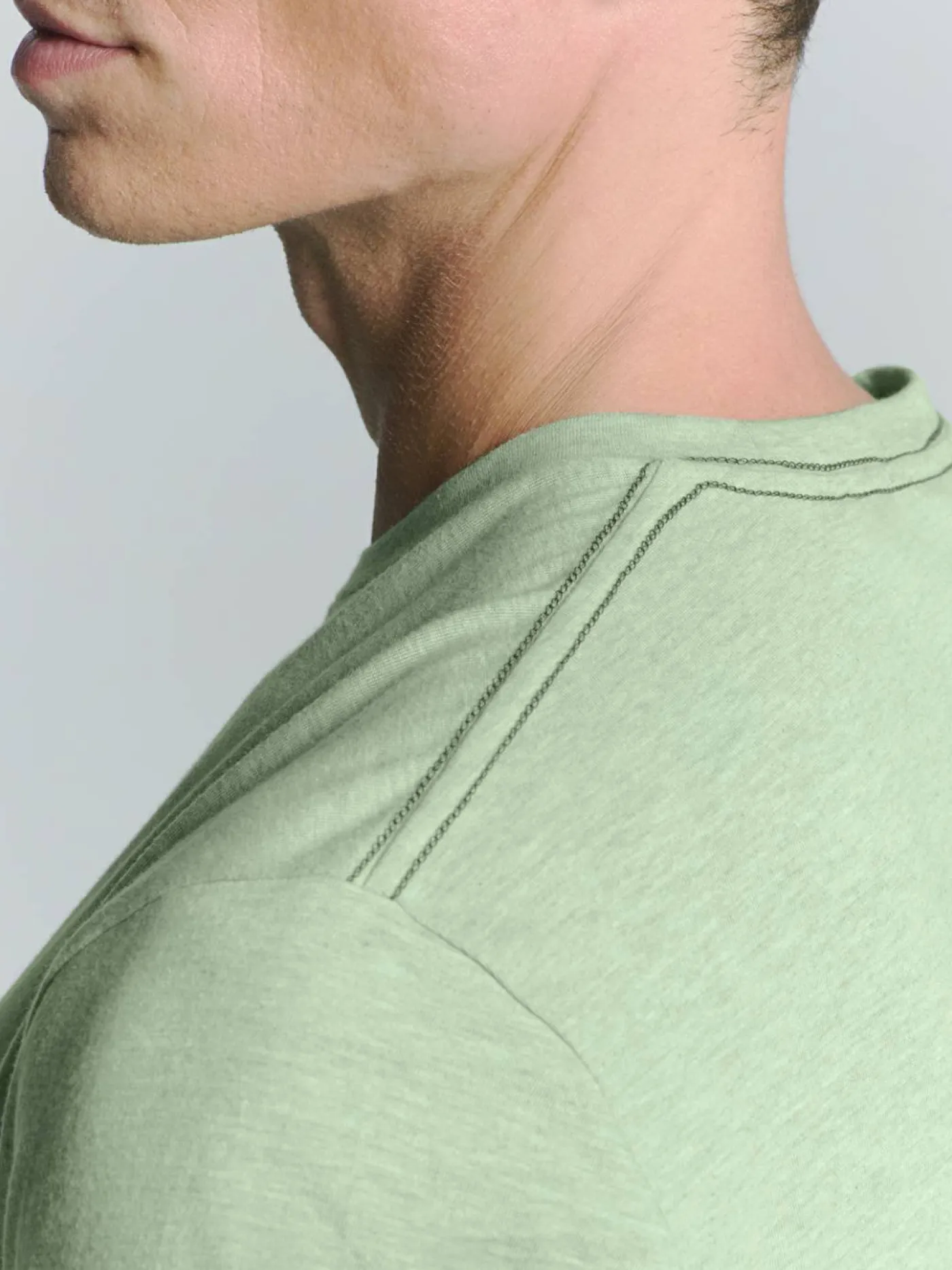 T-Shirt Crewneck Melange
