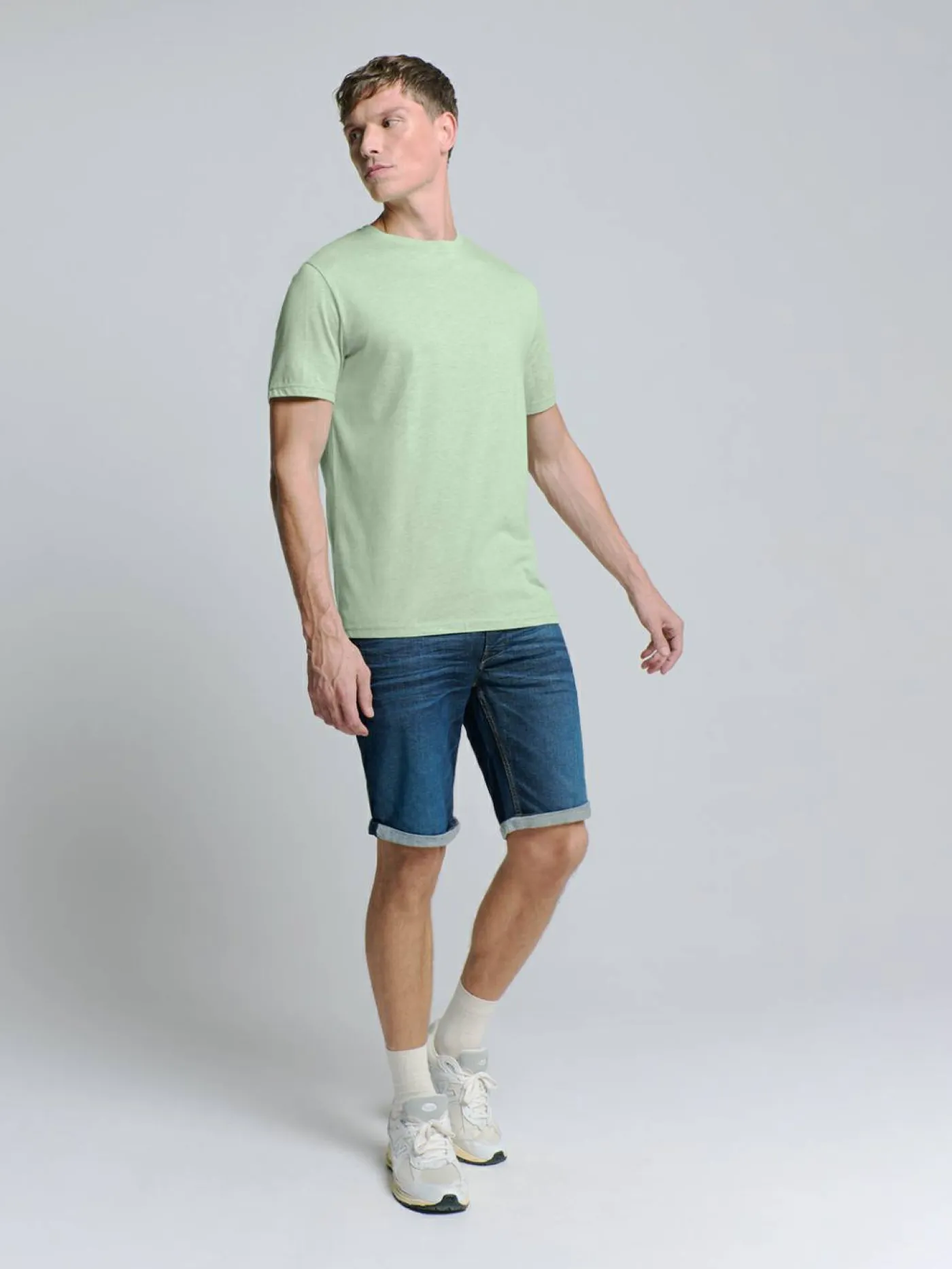 T-Shirt Crewneck Melange
