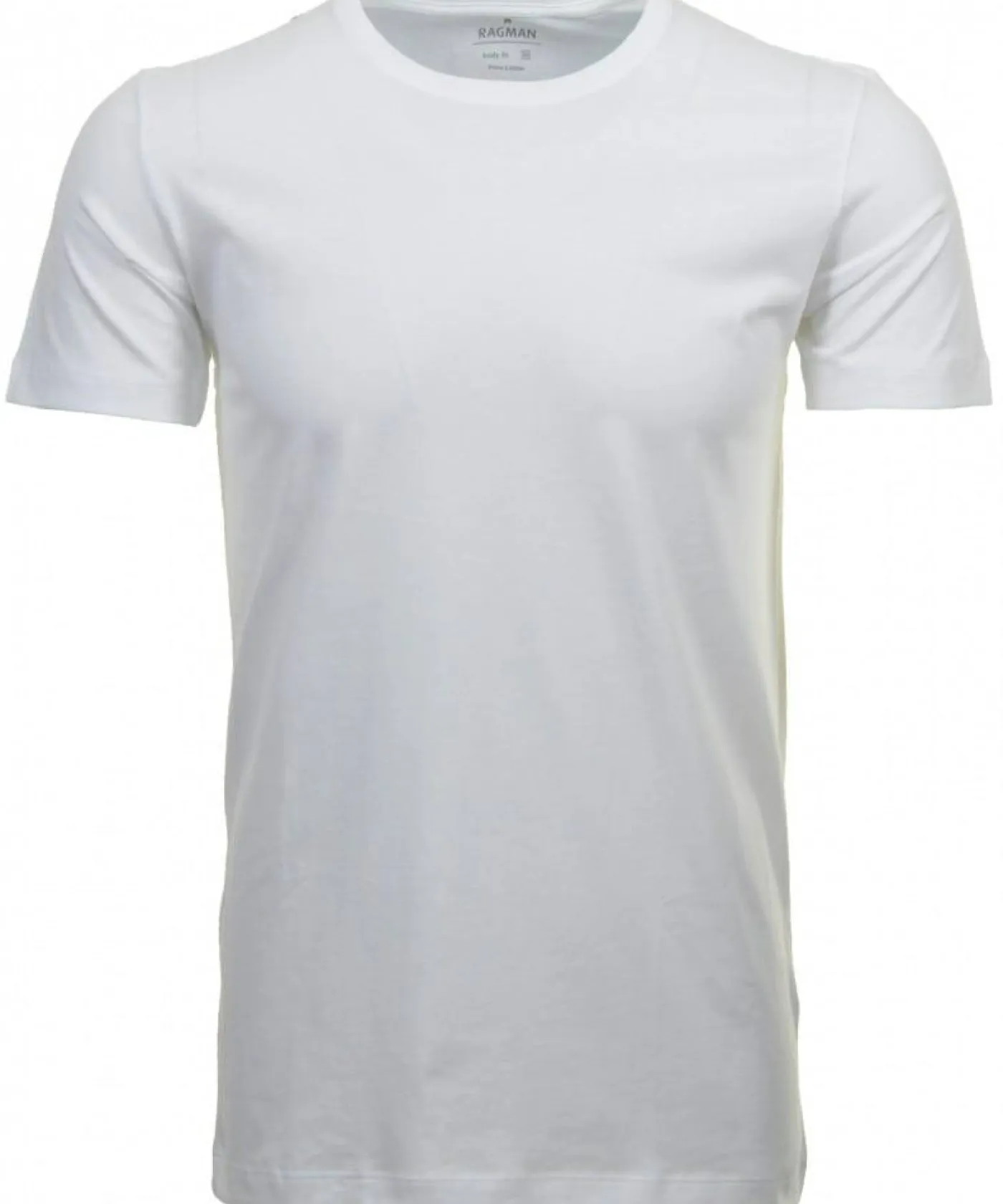 2 T-Shirt Doppelpack Bodyfit mit Rundhals