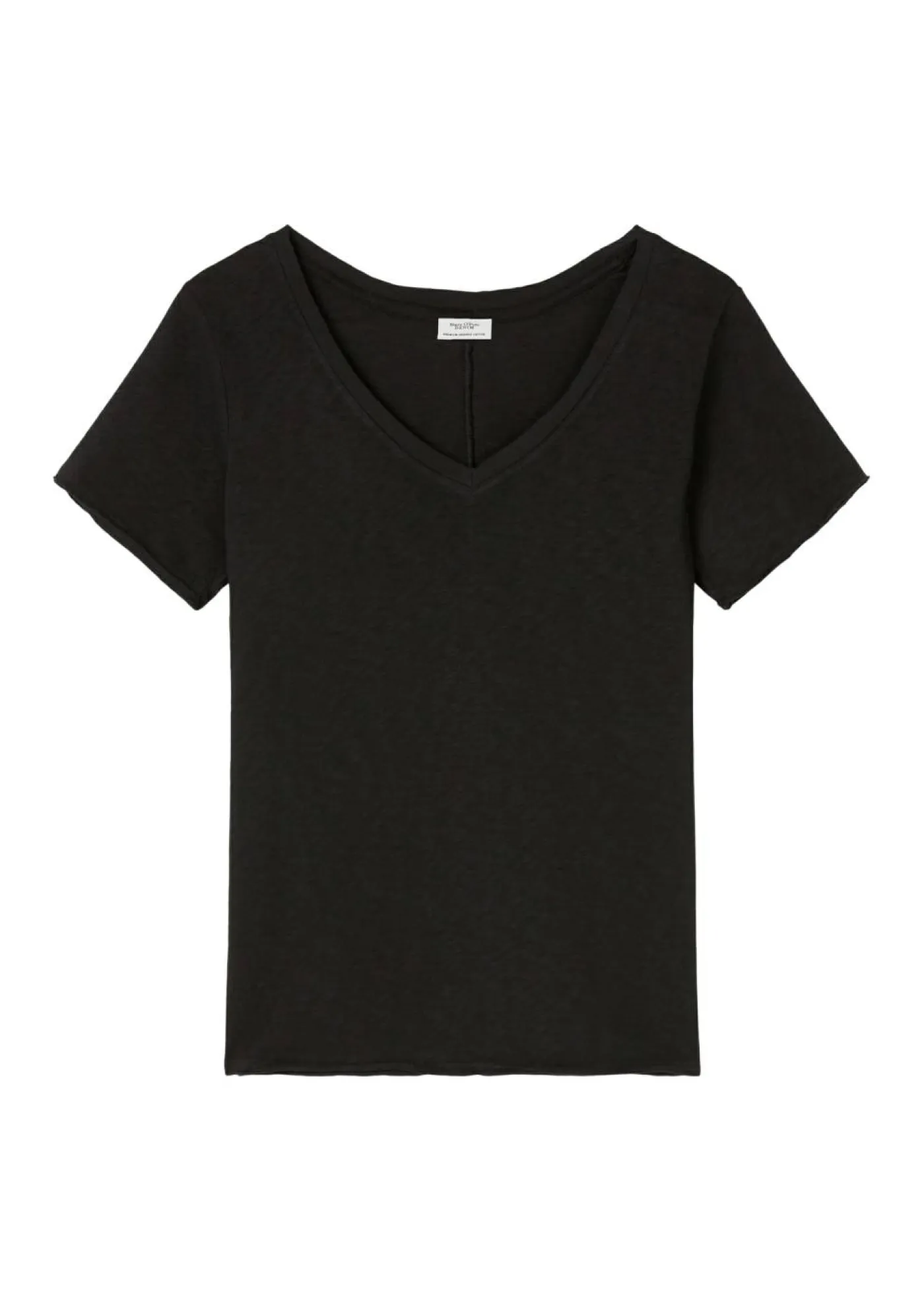 T-shirt, short sleeve, v-neck, regu