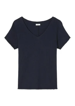 T-shirt, short sleeve, v-neck, regu