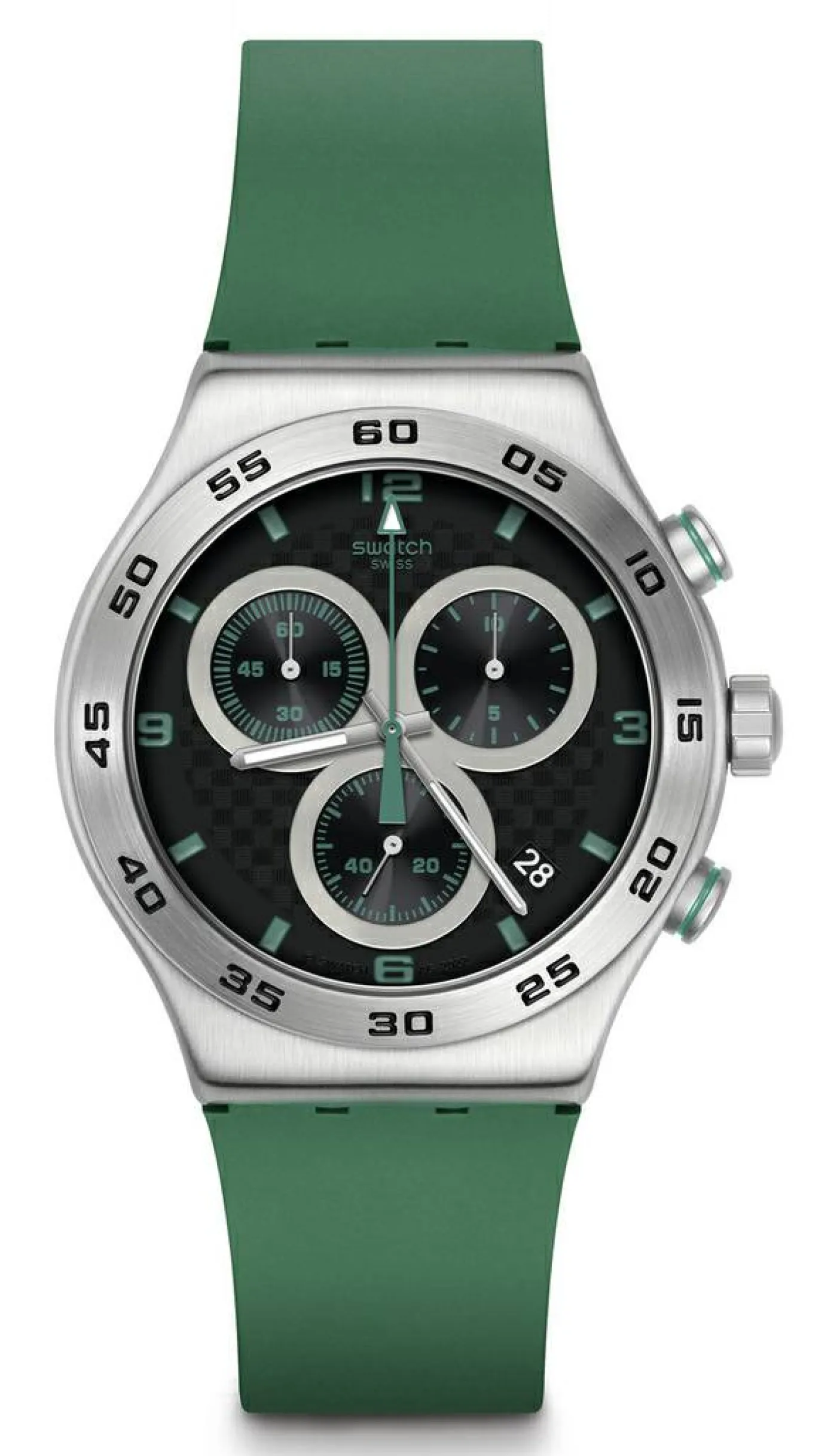 Uhr "Carbonic Green"