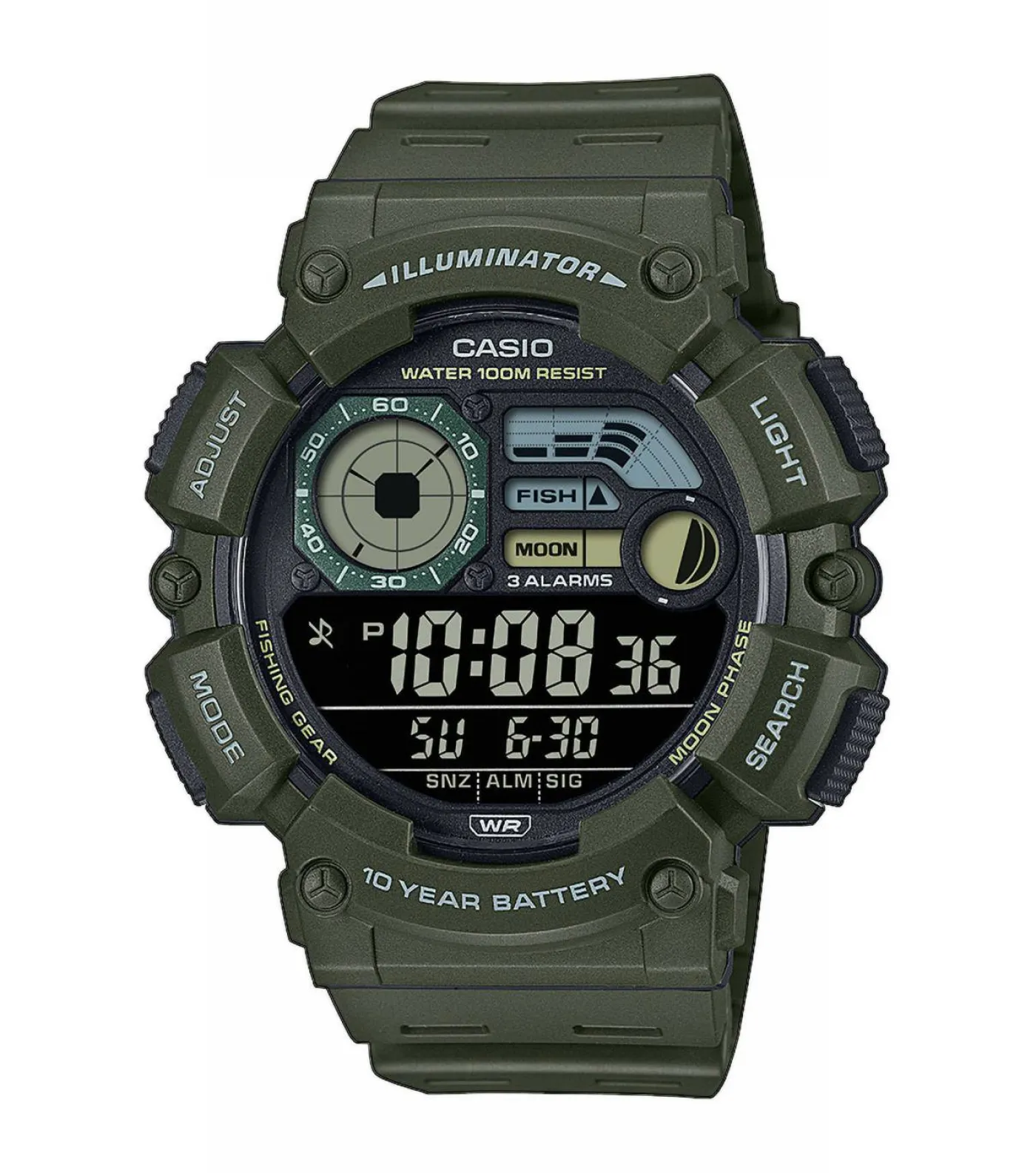 Uhr "Digital WS-1500H-3BV"