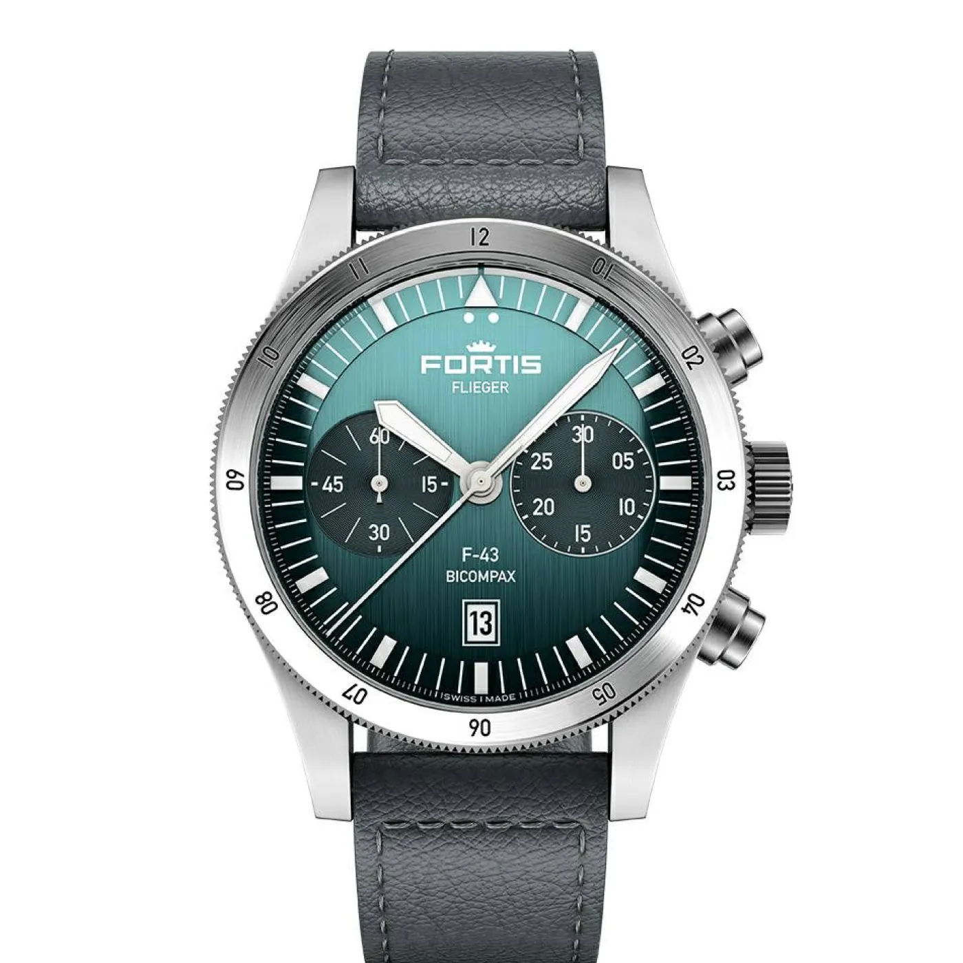 Uhr "Flieger F-43 Bicompax"