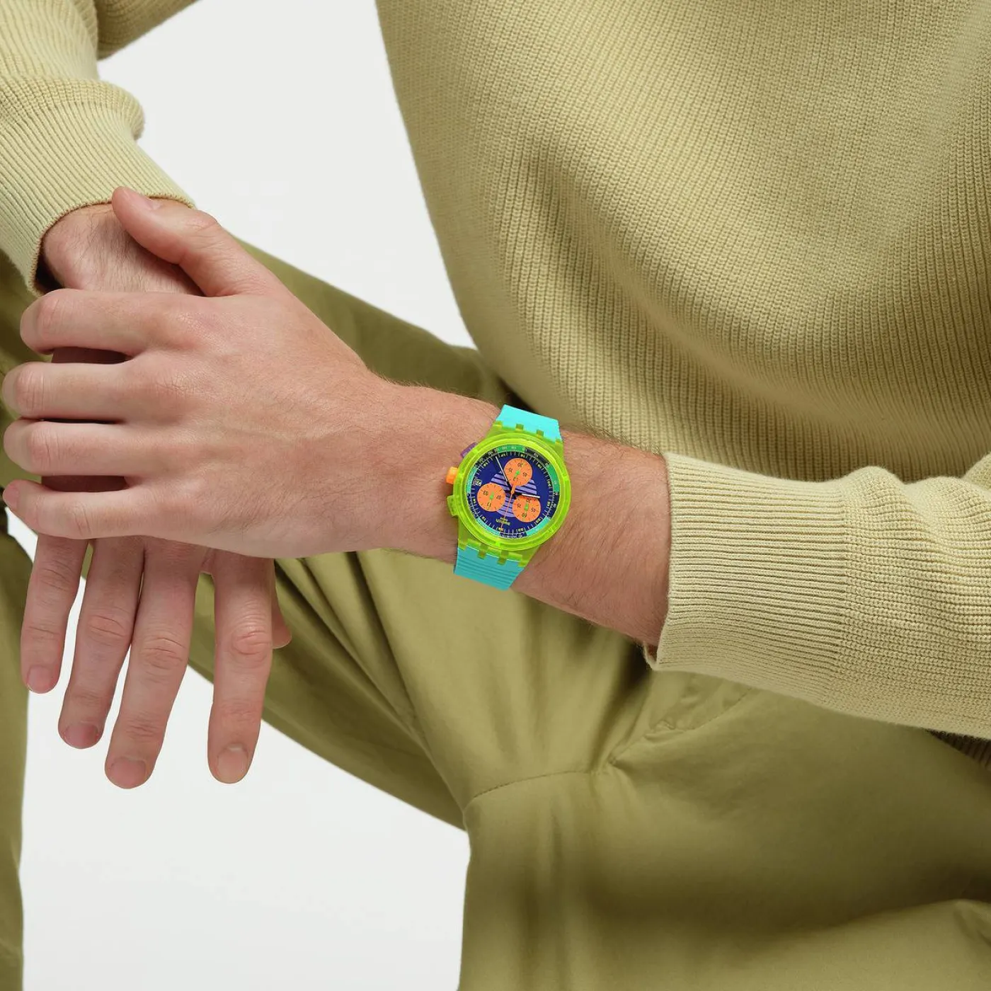 Uhr "Neon Wave"