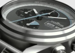Uhr "STRATOLINER S-41 COSMIC GRAY AUF BLOCK BRACELET"