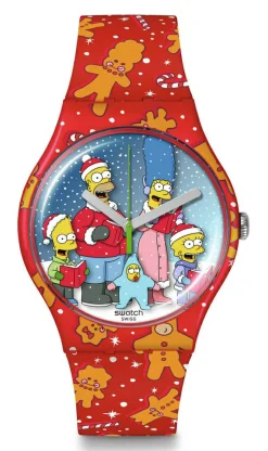 Uhr "Wonderous Winter Wonderland"