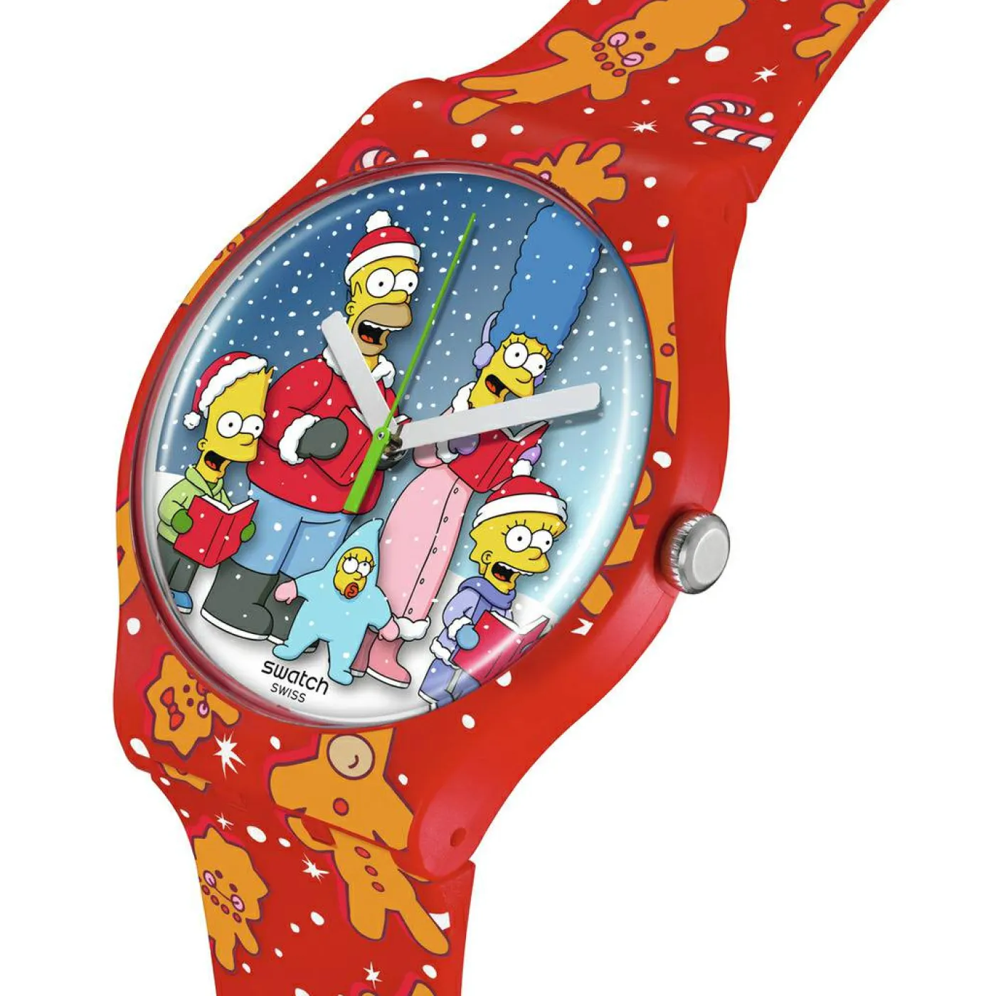 Uhr "Wonderous Winter Wonderland"