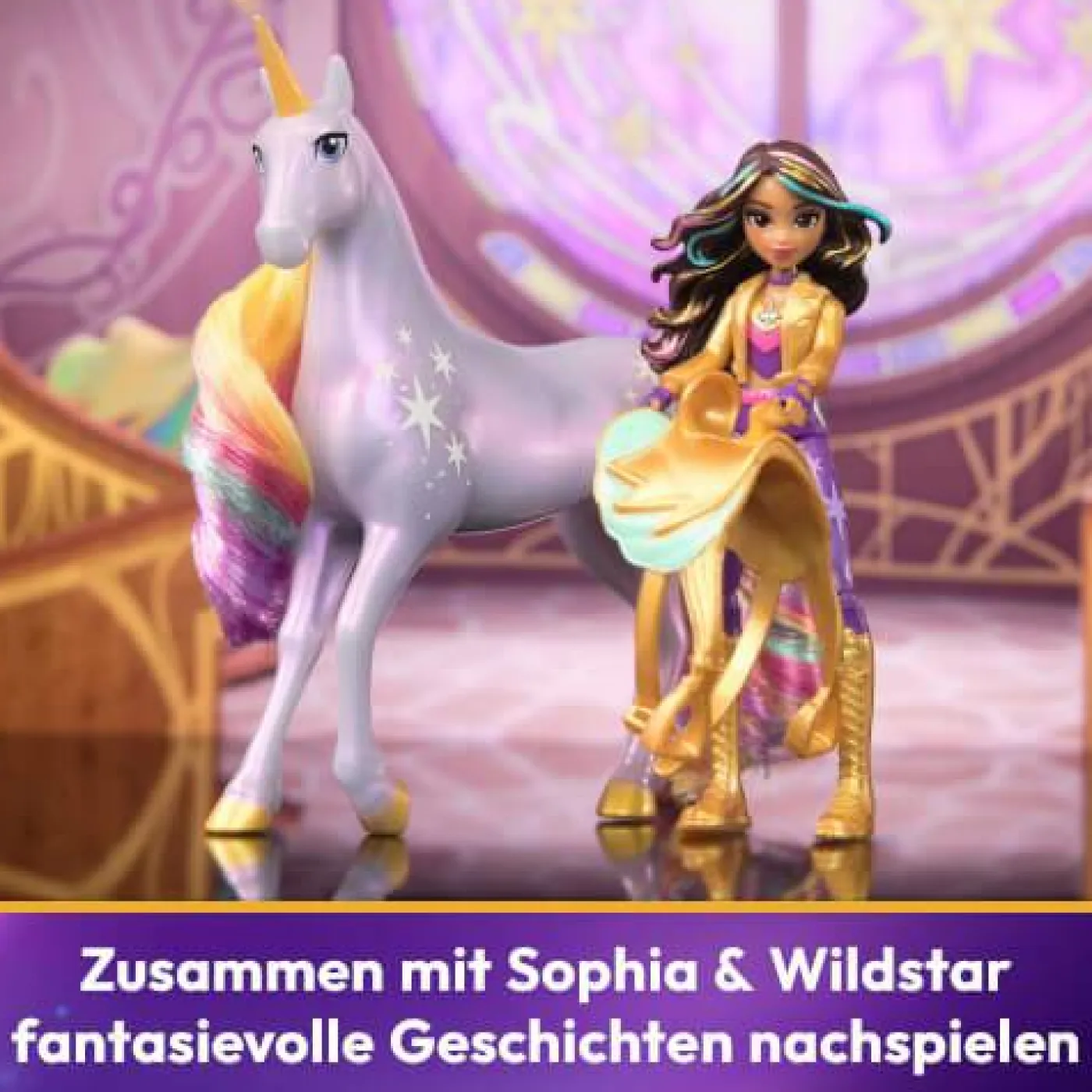 Unicorn Academy "Doll Sophia & Einhorn Wildstar"