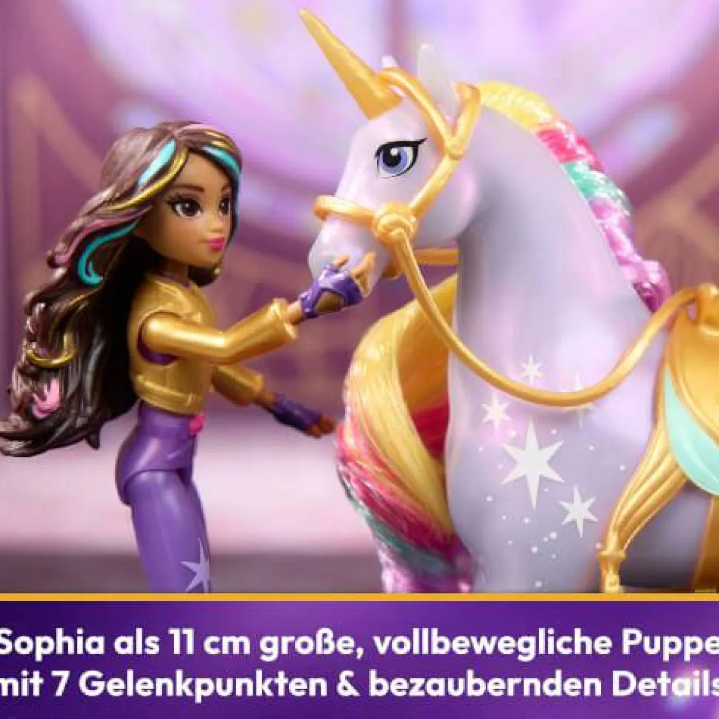 Unicorn Academy "Doll Sophia & Einhorn Wildstar"