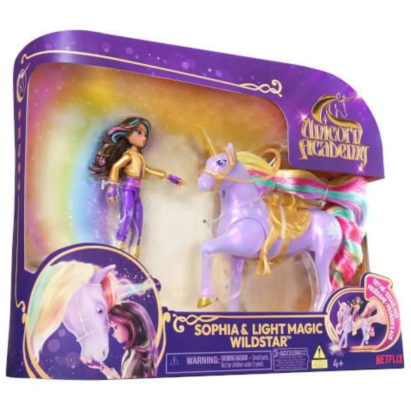 Unicorn Academy "Doll Sophia & Einhorn Light"