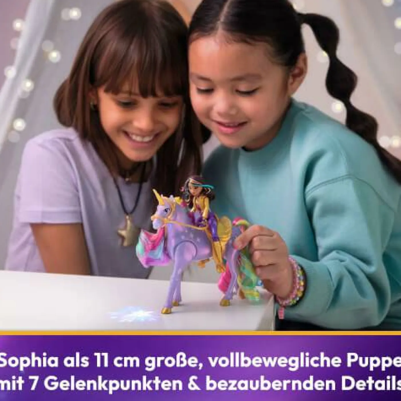 Unicorn Academy "Doll Sophia & Einhorn Light"