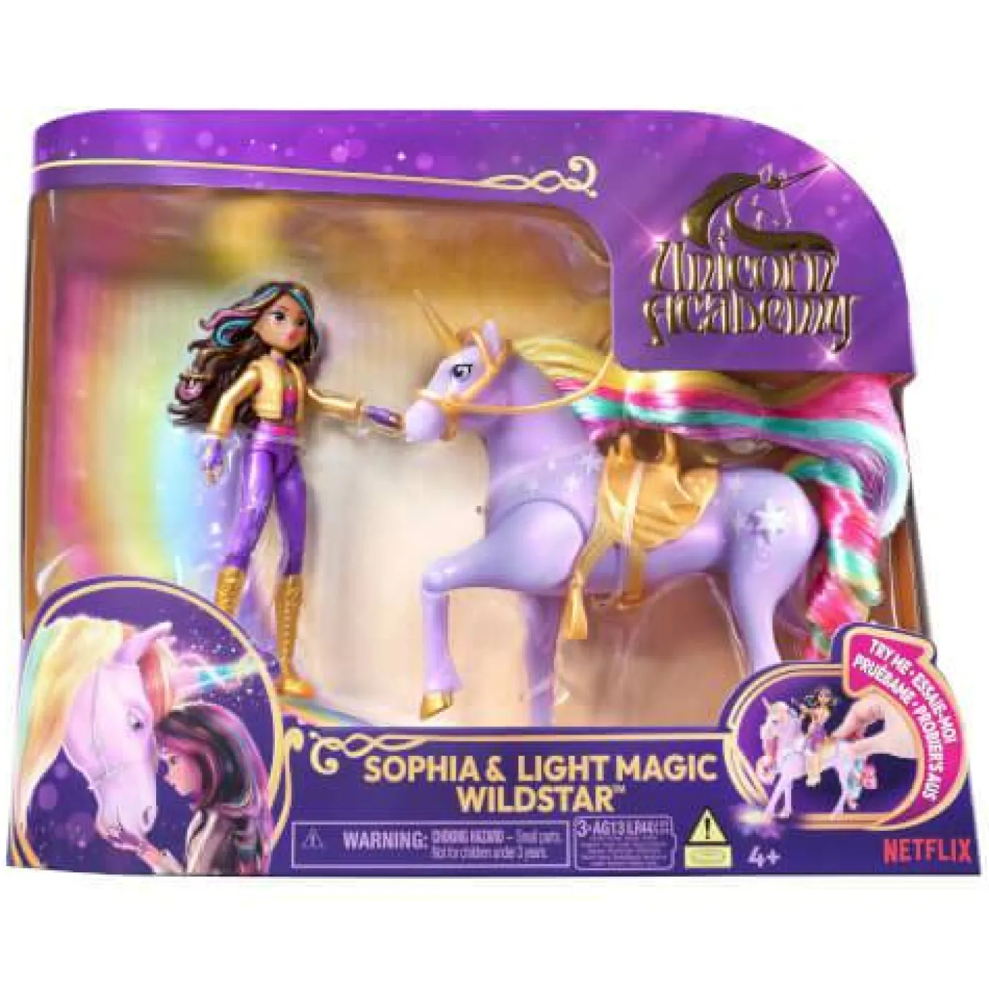 Unicorn Academy "Doll Sophia & Einhorn Light"
