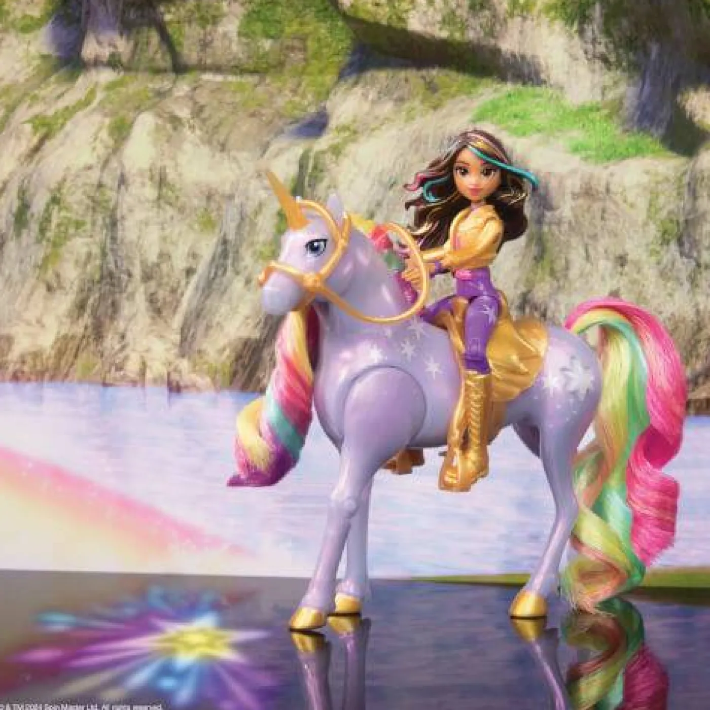Unicorn Academy "Doll Sophia & Einhorn Light"