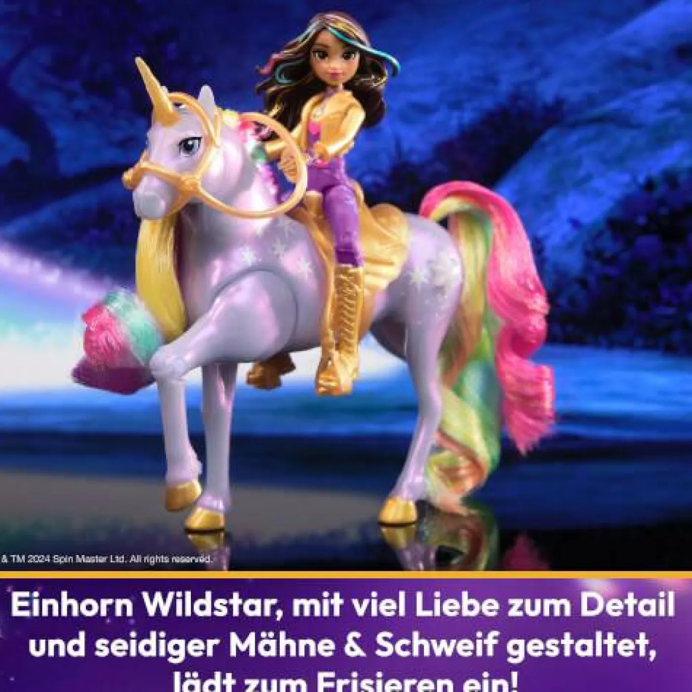 Unicorn Academy "Doll Sophia & Einhorn Light"
