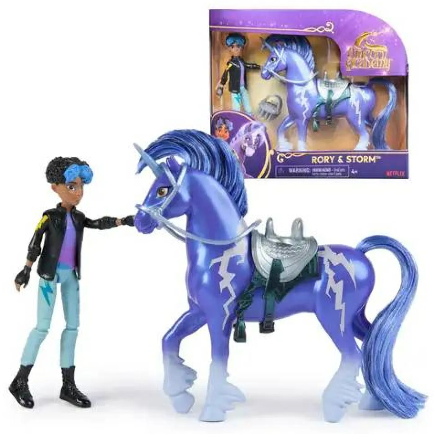 Unicorn Academy-Puppenset "Rory & Storm"