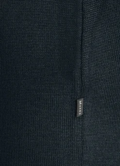 V - Ausschnitt, marine, 60