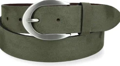 Veloursledergürtel, 3,5 cm