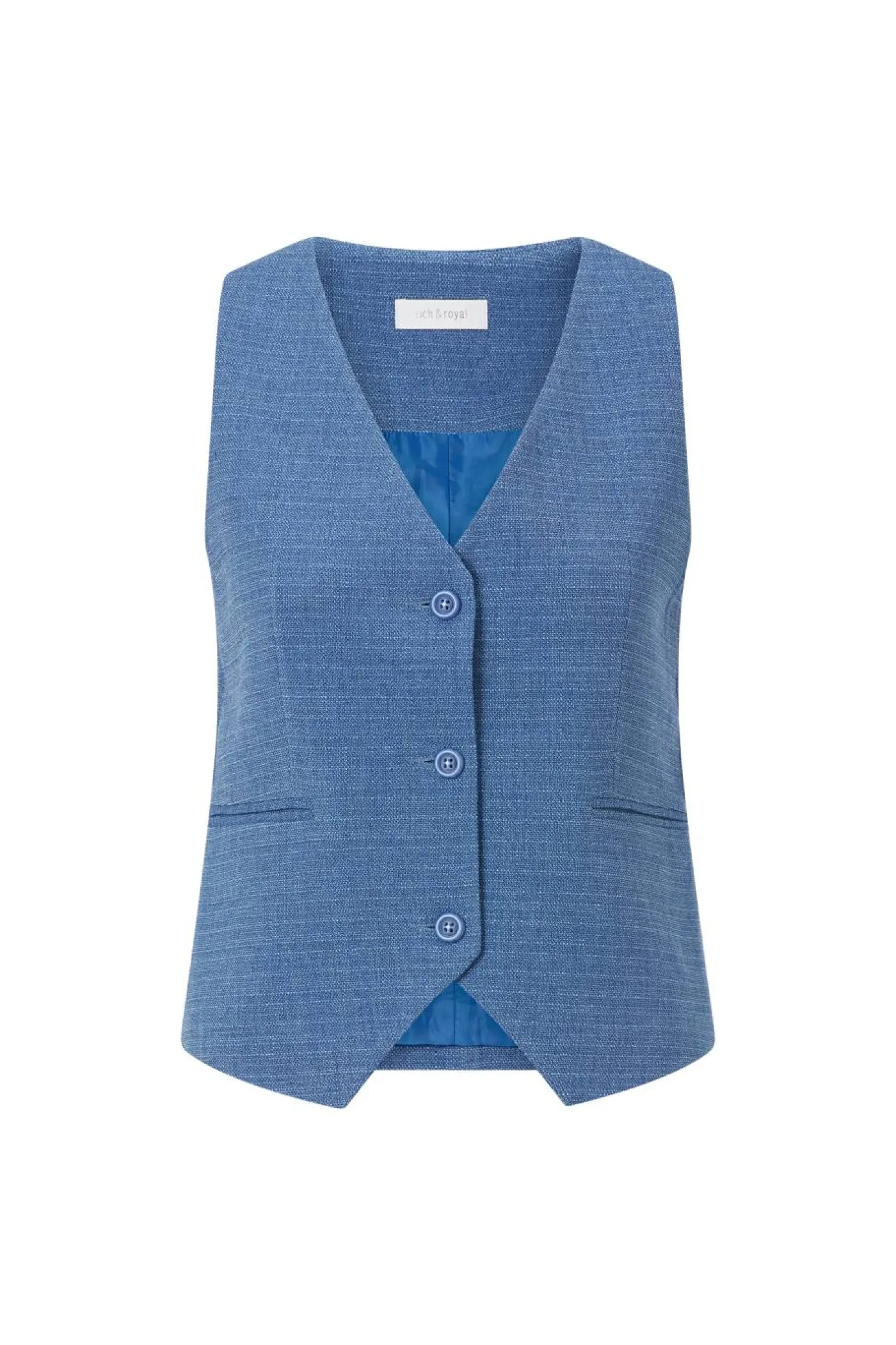 Weste "Blue Melange"