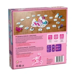 Wettlaufspiel "Einhorn Glitzerglück - Die Wolkenstapelei"