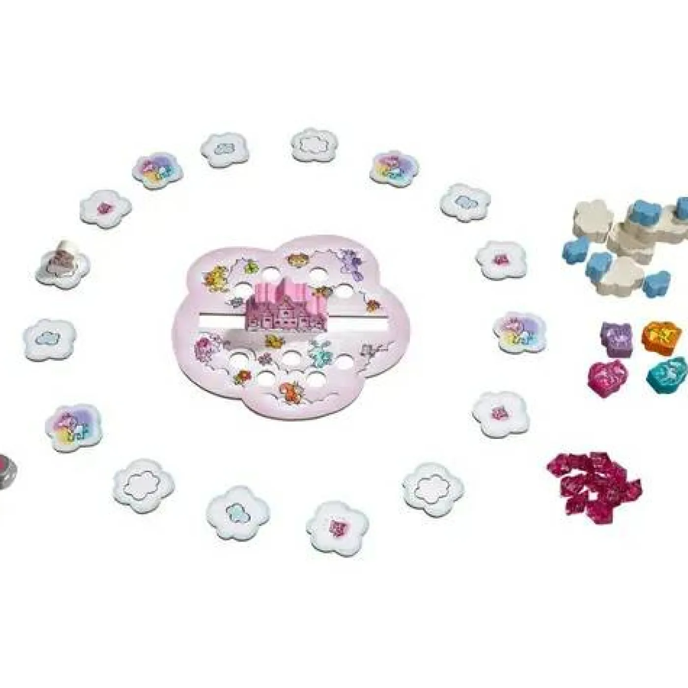 Wettlaufspiel "Einhorn Glitzerglück - Die Wolkenstapelei"