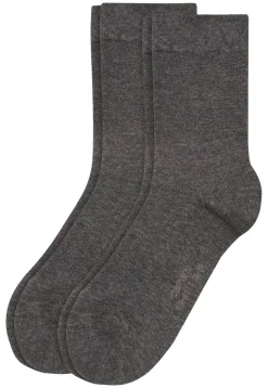 Women Basic ca-soft Socks 2p