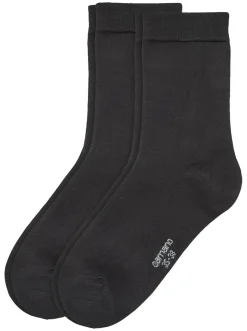 Women Basic silky feeling Socks 2p