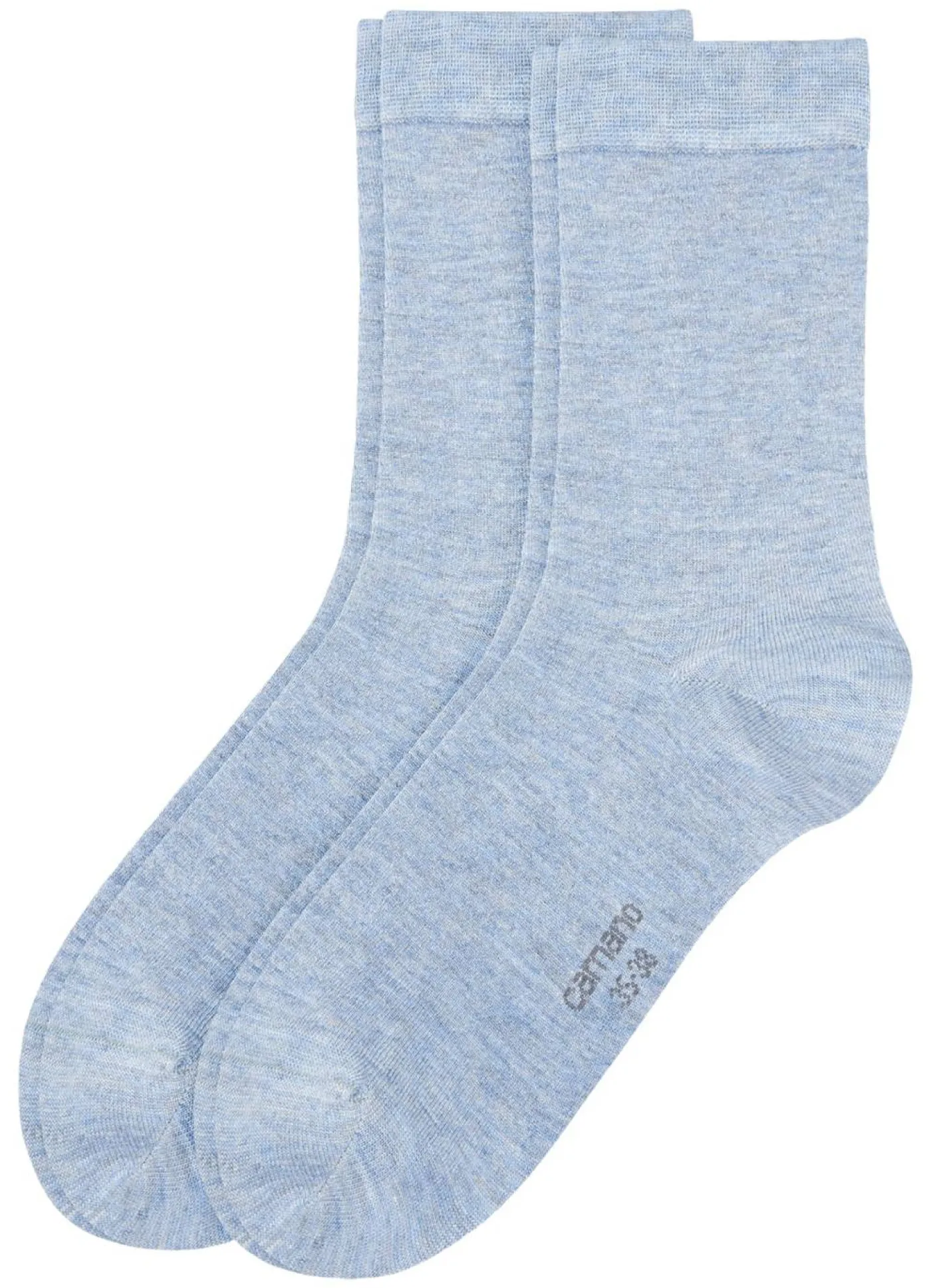 Women Basic silky feeling Socks 2p