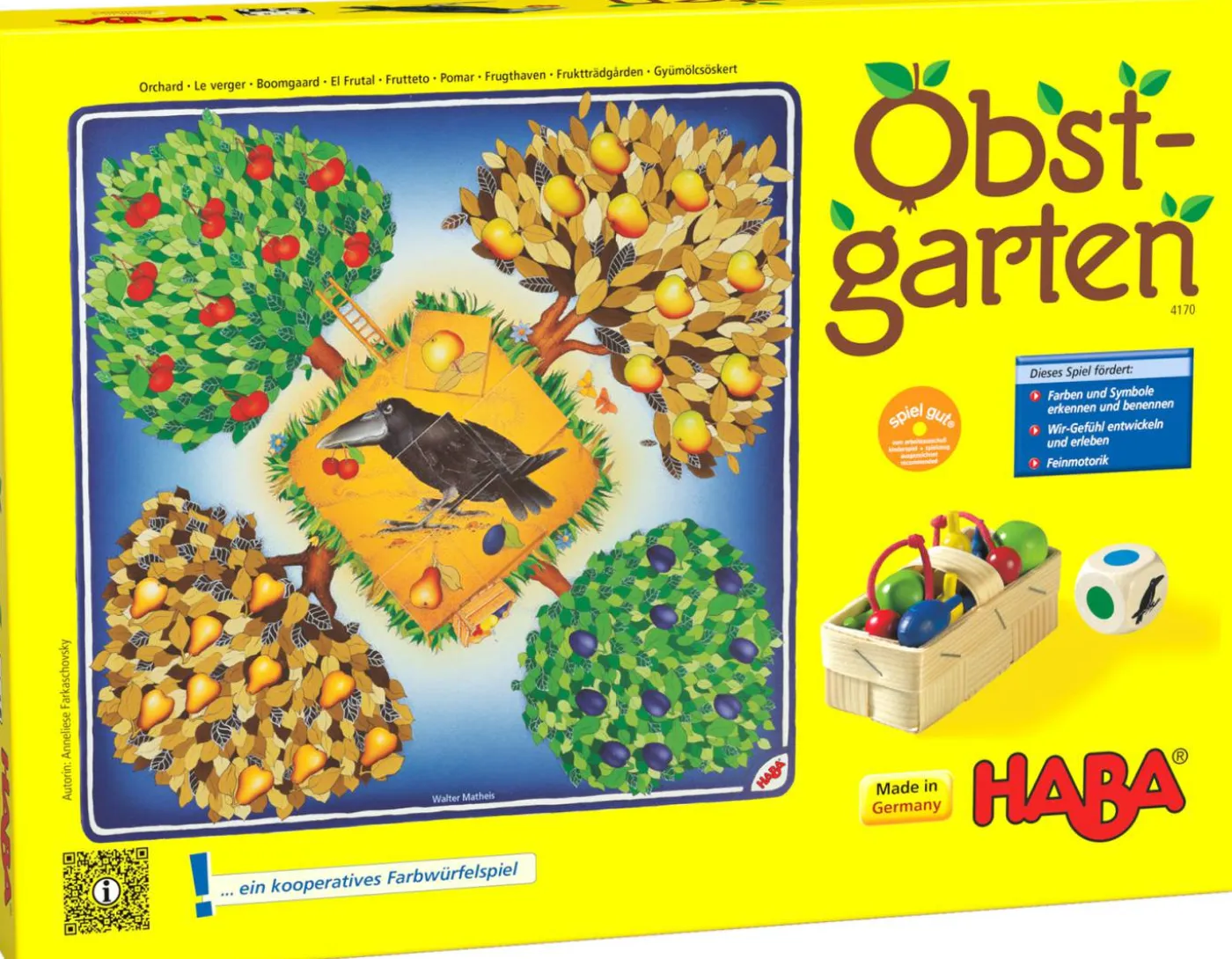 Würfelspiel "Obstgarten"