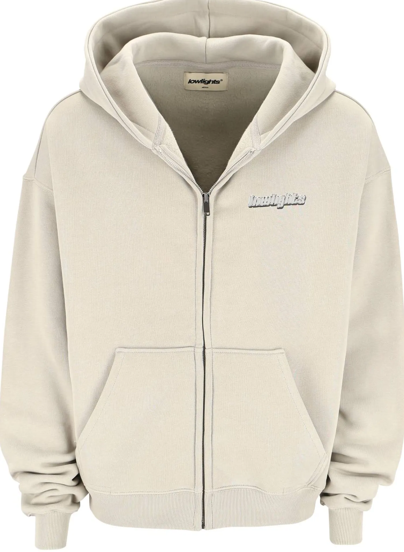 Zipper Hoodie "Sanded Logo"