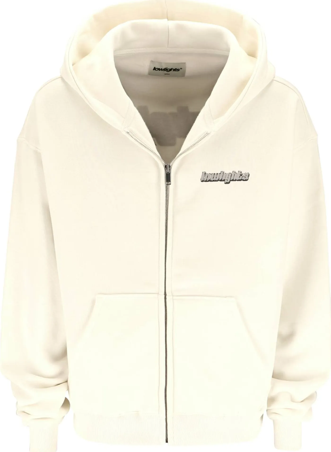 Zipper Hoodie "Sanded Logo"