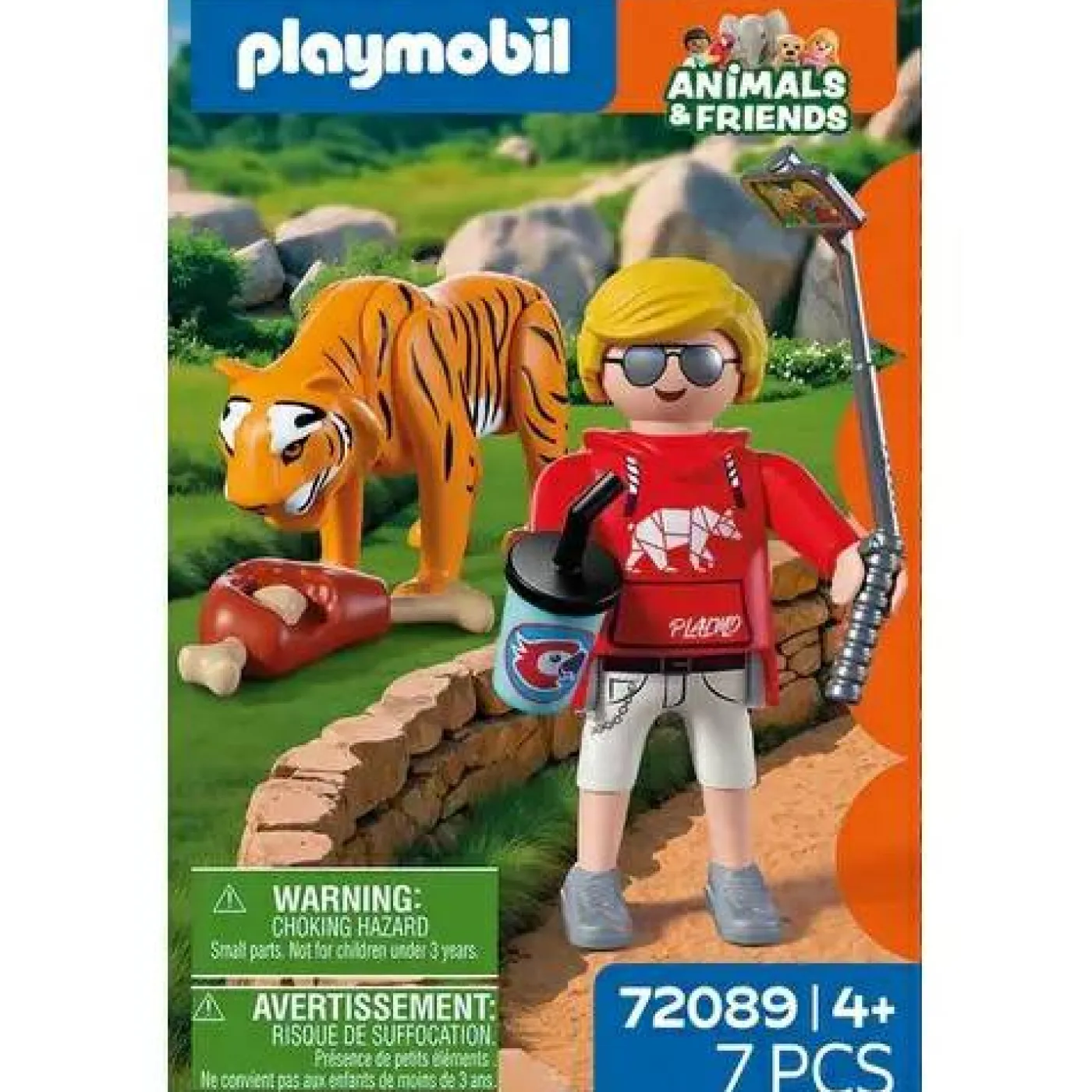 Zoo: Tiger und Besucher